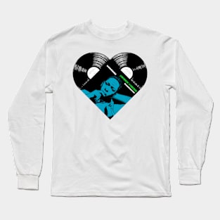 Coltrane Jazz Vinyl Love Long Sleeve T-Shirt